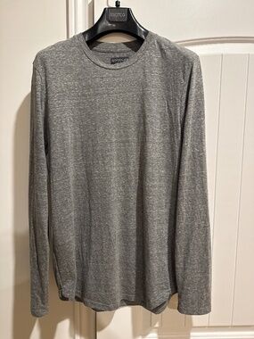GOODLIFE Thin Grey Long Sleeve